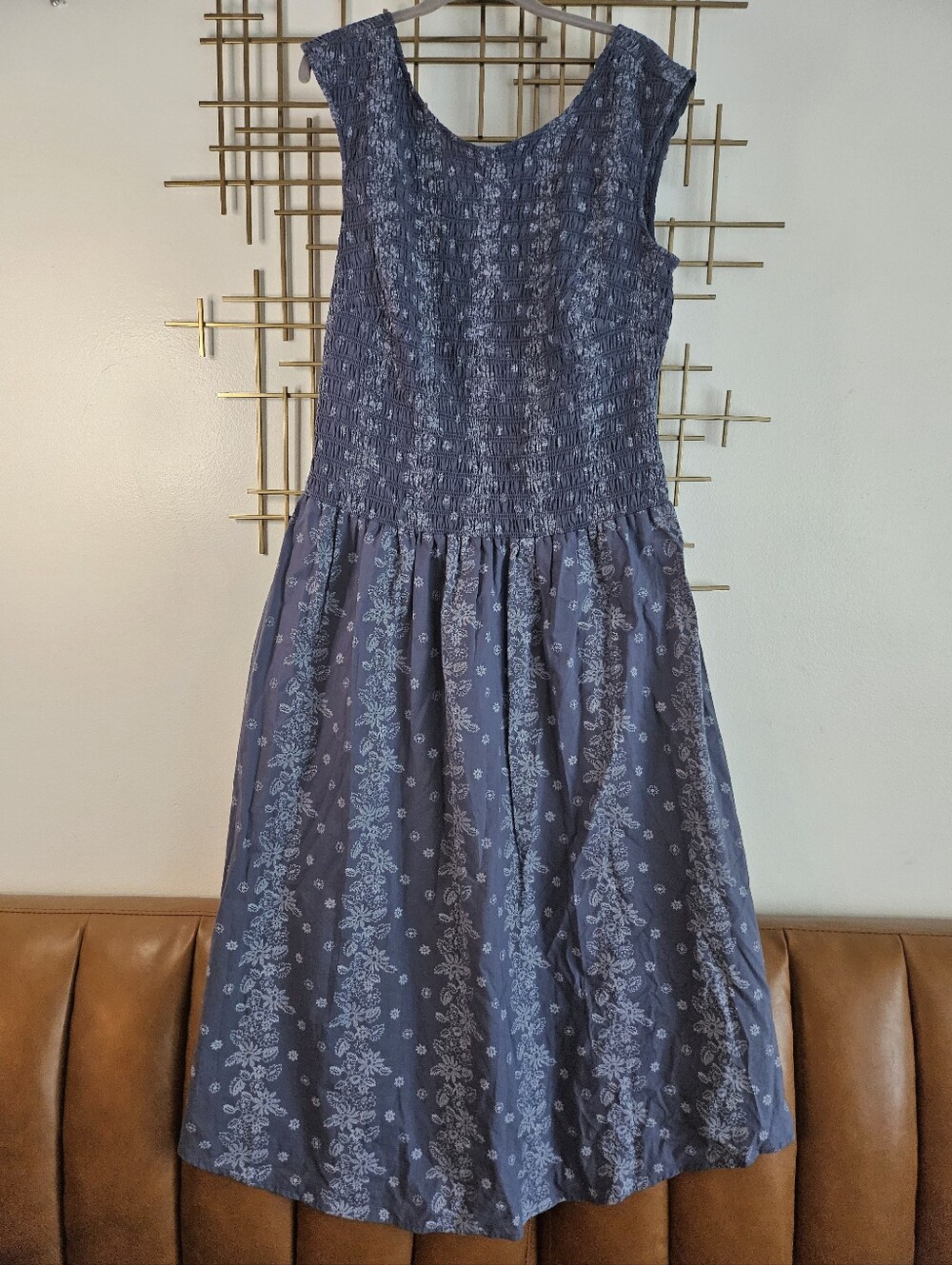 XXL- Universal Thread- Sleeveless Smocked Dress- NWT